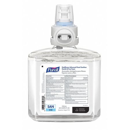 Purell Healthcare Hand Sanitizer Foam 1200mL Refill for ES8, PK2 7751-02