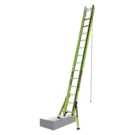 Little Giant Ladders 28 ft Fiberglass Extension Ladder, 375 lb Load Capacity 17628