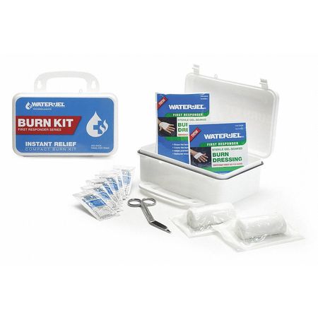 WATERJEL Burn Care Kit, Plastic Case, White, 5" H BK10-HA.69.000