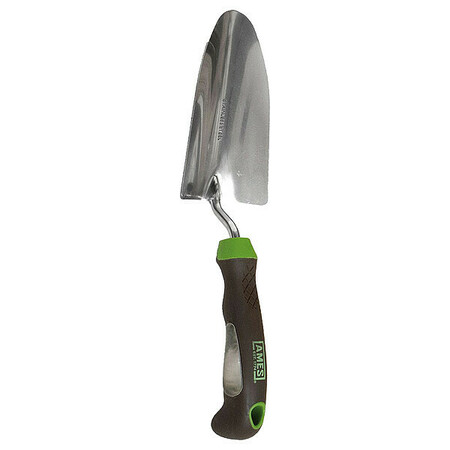Ames Hand Trowel, Stainless steel Blade, 6 1/4 in L Polypropylene Handle 24450GR