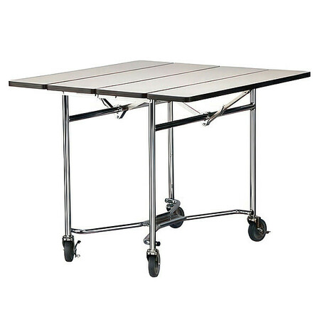 LAKESIDE Fold-Up Style Room Service Table - Square Top 416
