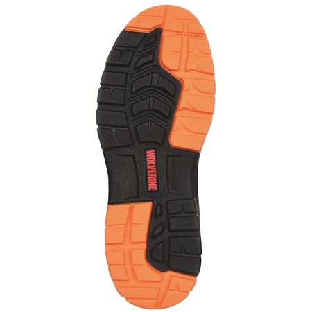 Wolverine Size 9-1/2 Men's Hiker Boot Composite Work Boot, Brown W10717