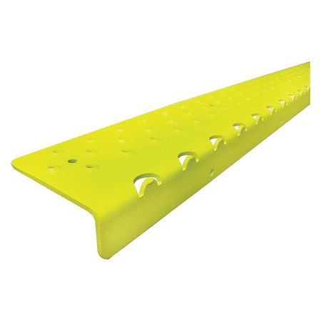 HANDI TREADS Stair Nosing, Yellow, 36" W, 2-3/4" D NSN122736YL0