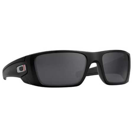 Oakley Safety Glasses, Black Plutonite Lens, Anti-Scratch OO9096-I060