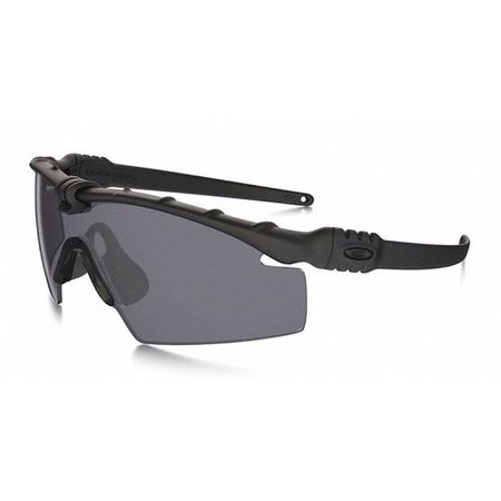 OAKLEY Safety Glasses, Gray Plutonite Lens, Scratch-Resistant OO9146-01