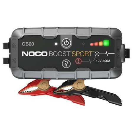 NOCO Portable Power Pack, 7-45/64" W, 12VDC GB20