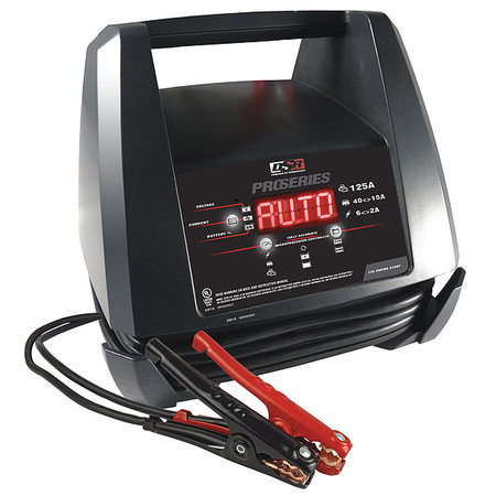 Schumacher Benchtop Battery Charger, Automatic, Boosting, Charging, Maintaining, For Batt. Volt.: 6, 12 DSR118