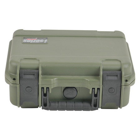 SKB Olive Drab Green Protective Case, 10.73"L x 7.38"W x 4.13"D 3I-0907-4M-L