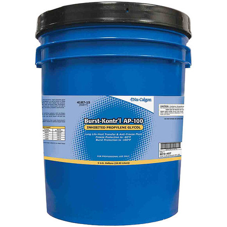 NU-CALGON Propylene Glycol, 5 gal, Blue 4187-15