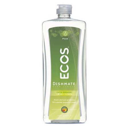 ECOS Dishwashing Liquid, Pear, 25 oz., PK6 97206
