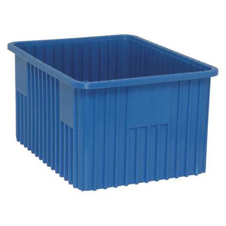 QUANTUM STORAGE SYSTEMS Divider Box, Blue, Not Specified, 22-1/2 in L, 17-1/2 in W, 12 in H DG93120BL