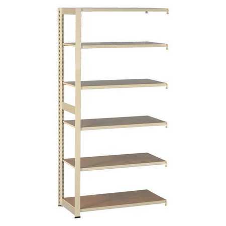 TENNSCO Boltless Shelving, 18"D x 36"W x 76"H, 5 Shelves, Carbon Steel RGL-1836A