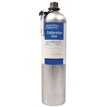 INDUSTRIAL SCIENTIFIC Calibration Gas, 50 ppm, NH3 78103868