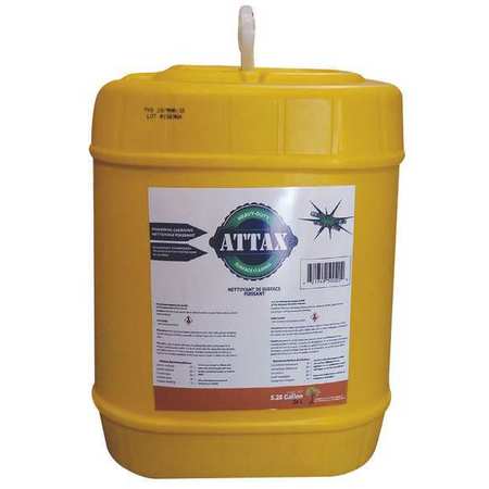 ATTAX Heavy Duty Surface Cleaner, 5.28 gal. Citron 18-0105