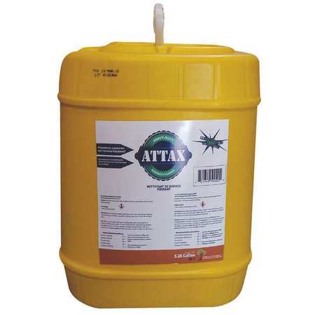 Attax Heavy Duty Surface Cleaner, 5.28 gal. Citron 18-0105