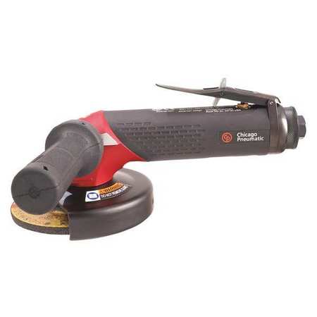 CHICAGO PNEUMATIC Angle Angle Grinder, 3/8 in Air Inlet, Heavy Duty, 12,000 RPM, 2.3 hp CP3650-120AB5VK