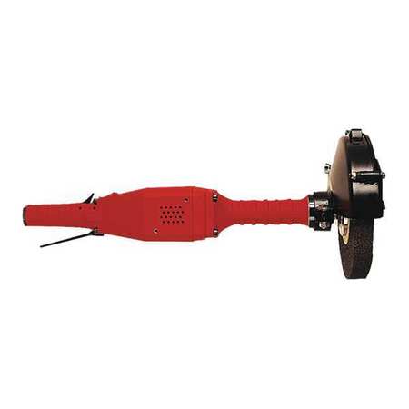 CHICAGO PNEUMATIC Straight Angle Grinder, 1/2 in Air Inlet, Heavy Duty, 4,500 rpm, 3.2 hp CP3249-GABSUD