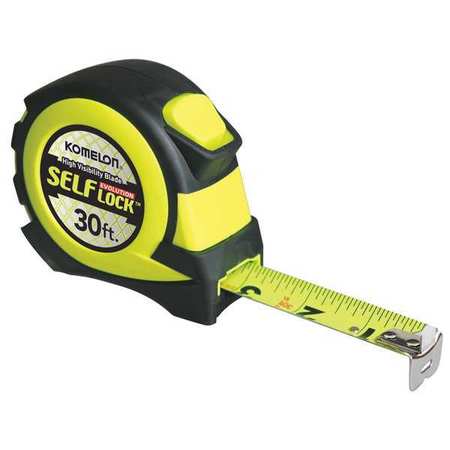 Komelon 30 ft Tape Measure, 1 in Blade EV2830