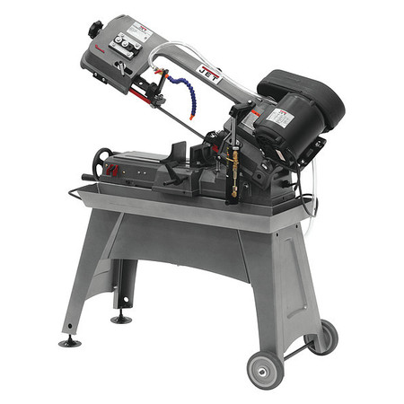 JET Band Saw, 7-1/2" x 5" Rectangle, 5" Round, 5 in Square, 115V AC V, 0.5 hp HP 414453