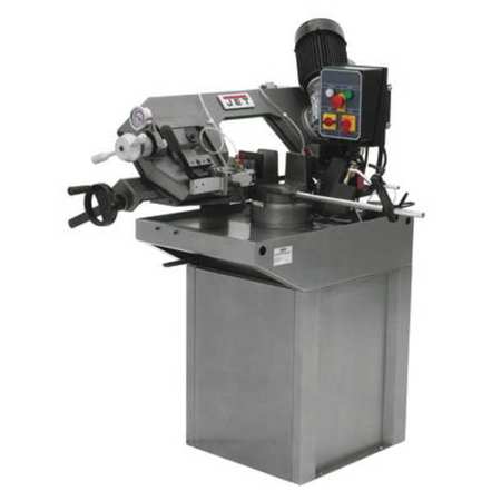 JET Band Saw, 7-7/8" x 6" Rectangle, 7" Round, 7 in Square, 230V AC V, 1 hp HP 414464