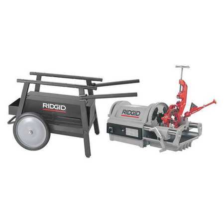 Ridgid Pipe Threading and Cutting Machines, 1/4 in to 4 in, Rod: 1/4 in to 2 in Bolt: 1/4 in to 2 in 26092/92467