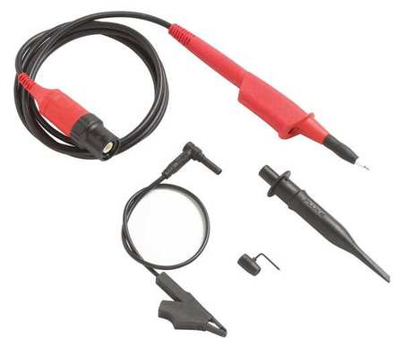 FLUKE Voltage Probe, 500 MHz, 1000V, Red VPS410-II-R