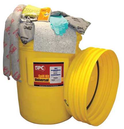 Brady 95-Gallon Drum Spill Control Kit Refill - Universal Application SKR-95-R