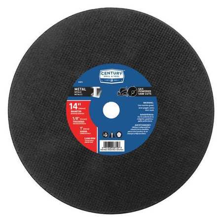 Century Drill & Tool High Speed Metal Saw Blade, 14x1/8 in. 08719