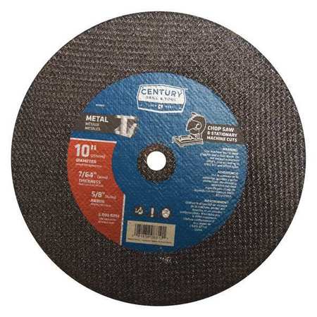 Century Drill & Tool Chop Saw Blade, 10x7/64 in., Type 1A 08810