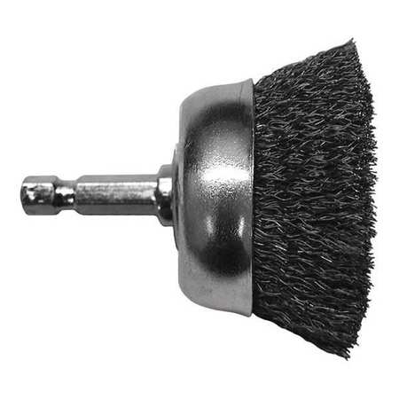 Century Drill & Tool Crimped Drill Cup Brush, 1-3/4 in., Fine 76213