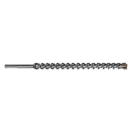 CENTURY DRILL & TOOL SDS Max Drill Bit, 1-1/2x18x23in, 4-Cutter 83720