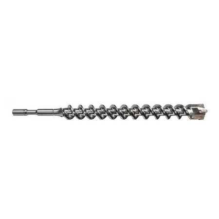 Century Drill & Tool Spline Drill Bit, 1-1/2x17x22in., 4-Cutter 83920