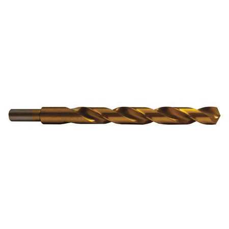 CENTURY DRILL & TOOL Titanium Drill Bit, 25/64 in. 88425