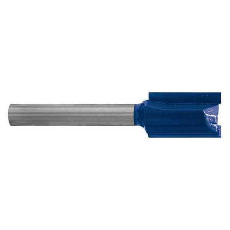 CENTURY DRILL & TOOL Straight Tct Router Bit, 1/2 in. 40105