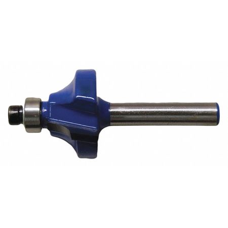 CENTURY DRILL & TOOL Beading Tct Router Bit, 1/4 in. 40321