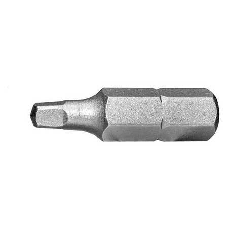 CENTURY DRILL & TOOL Square Insert Screwdriver Bit, 1, 1in., 2Pk 69151