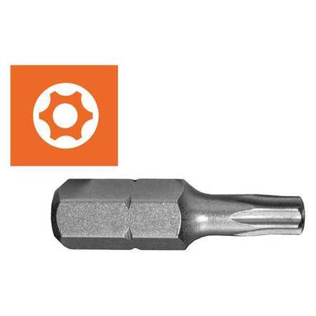 CENTURY DRILL & TOOL Star Insert Screwdriver Bit, T10, 1 in. 68710