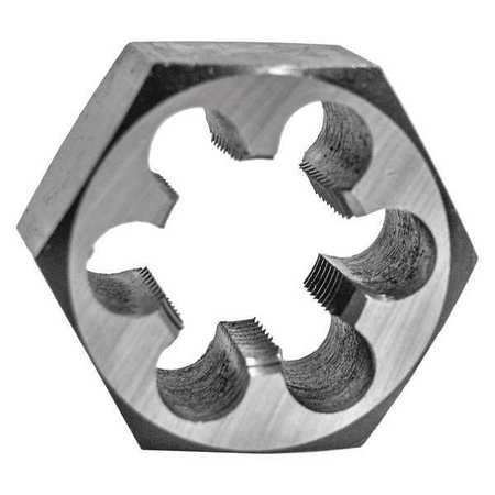 CENTURY DRILL & TOOL Carbon Steel Hex Die, 1-12 Nf 98220