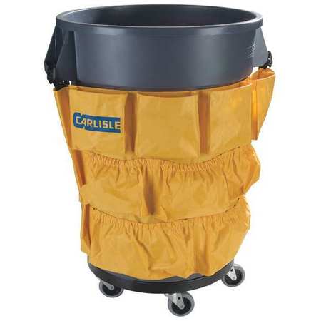 Carlisle Foodservice Tool Caddy Bag, 32/44 gal Container, PK12 3691704