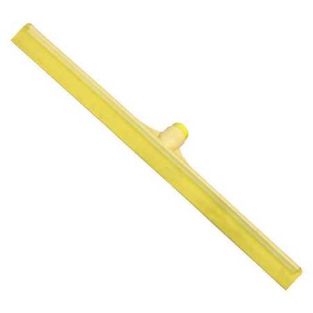 Carlisle Solid Rubber Squeegee, 20in, Yellow, PK6 3656704