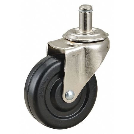 Zoro Select Stem Caster, 2-1/2" Wheel Dia., 75 lb. 429H11