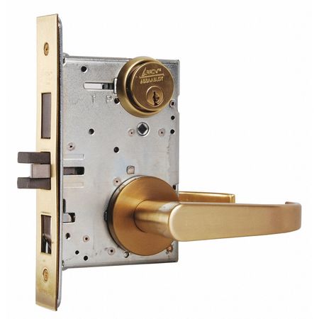 ARROW LOCK Door Lever Lockset, Mechanical, Hotel BM11 BRL 4