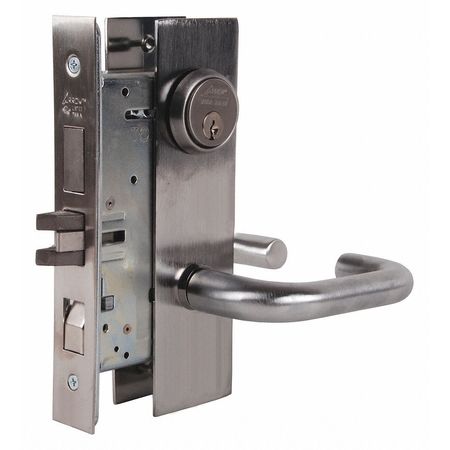 ARROW LOCK Door Lever Lockset, Mechanical, Hotel BM11 HSH 26D