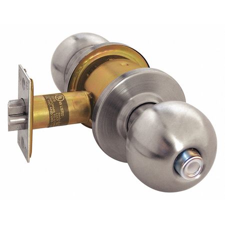 ARROW LOCK Knob Lockset, Mechanical, Privacy RK02BD 32D