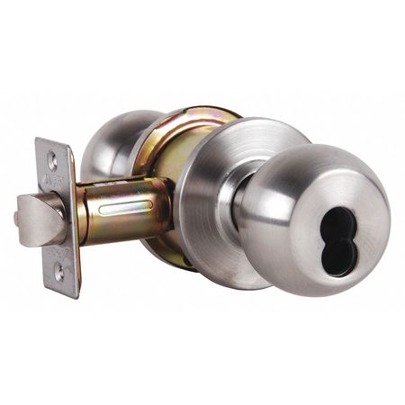 ARROW LOCK Knob Lockset, Mechanical, Classroom RK17BD 32D IC