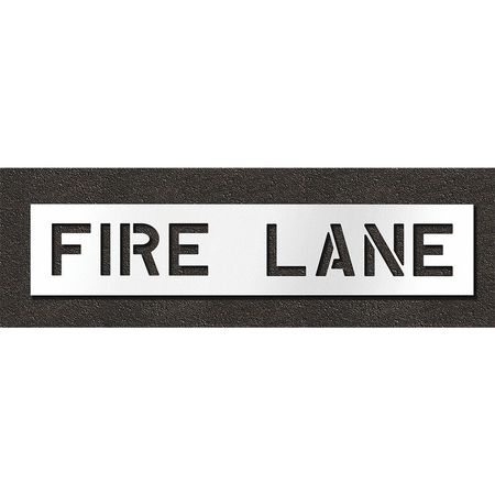 RAE Pavement Stencil, Fire Lane, STL-108-70831 STL-108-70831
