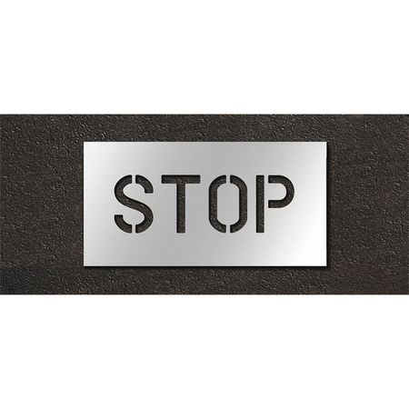 RAE Pavement Stencil, Stop, STL-108-70603 STL-108-70603