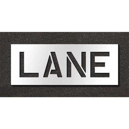 RAE Pavement Stencil, Lane, STL-108-71002 STL-108-71002