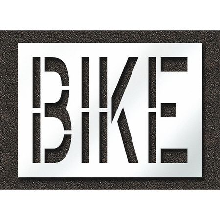 RAE Pavement Stencil, Bike, STL-108-72417 STL-108-72417