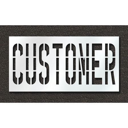 RAE Pavement Stencil, Customer, STL-108-73614 STL-108-73614